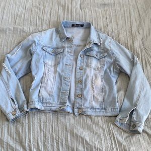 Crop Denim Jacket
